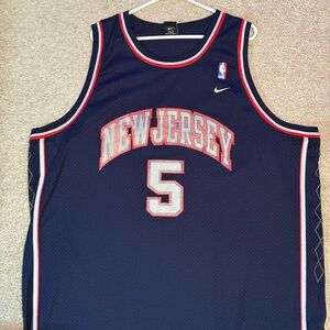 Nike New Jersey Basketball Jersey - Navy and White